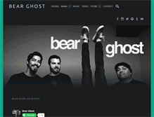 Tablet Screenshot of bearghost.com